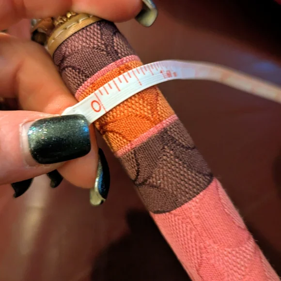 Coach Pink and Brown Wallet medium ID zip - Picture 4 of 13